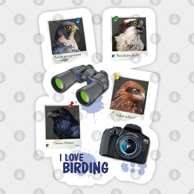 birding Sticker by obscurite